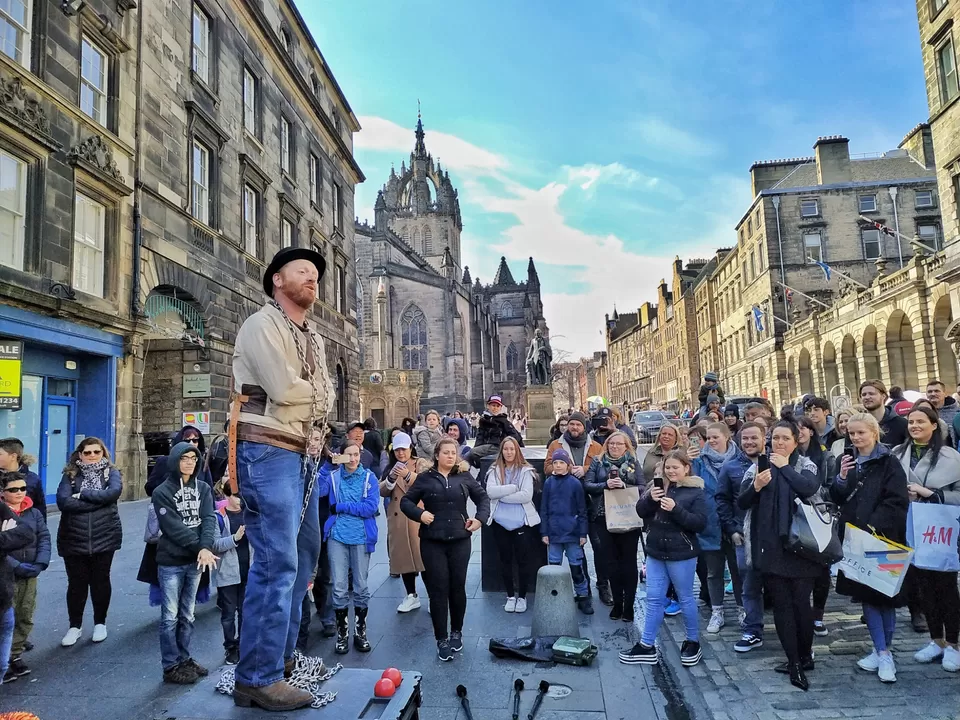 Photo of Edinburgh Old Town, Edinburgh, UK by Saurabh Amrit