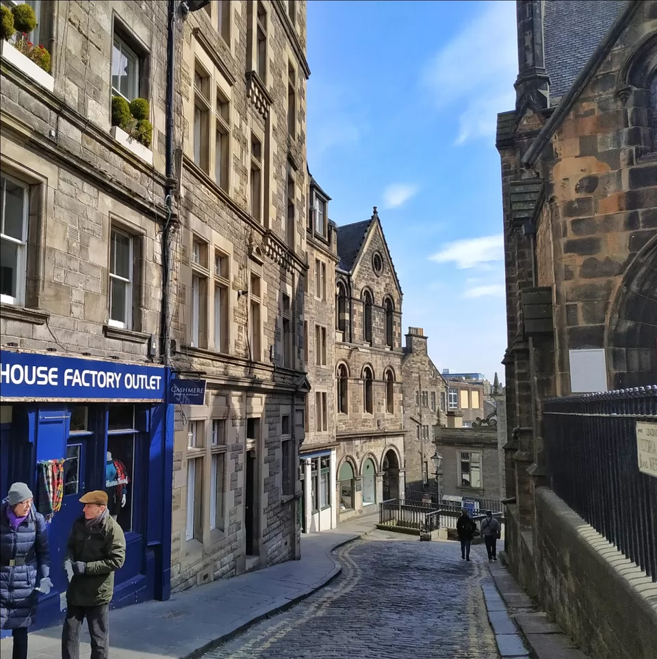 Photo of Edinburgh Old Town, Edinburgh, UK by Saurabh Amrit