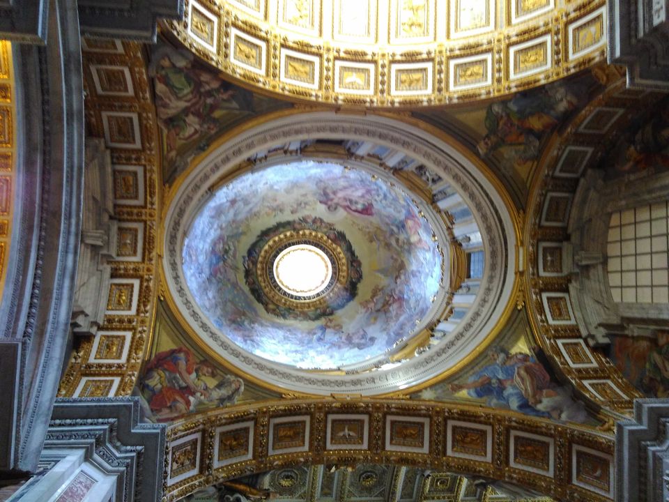 Photo of Inside the Most Beautiful Church In World - St. Peter's Basilica 7/15 by Pratik Goel