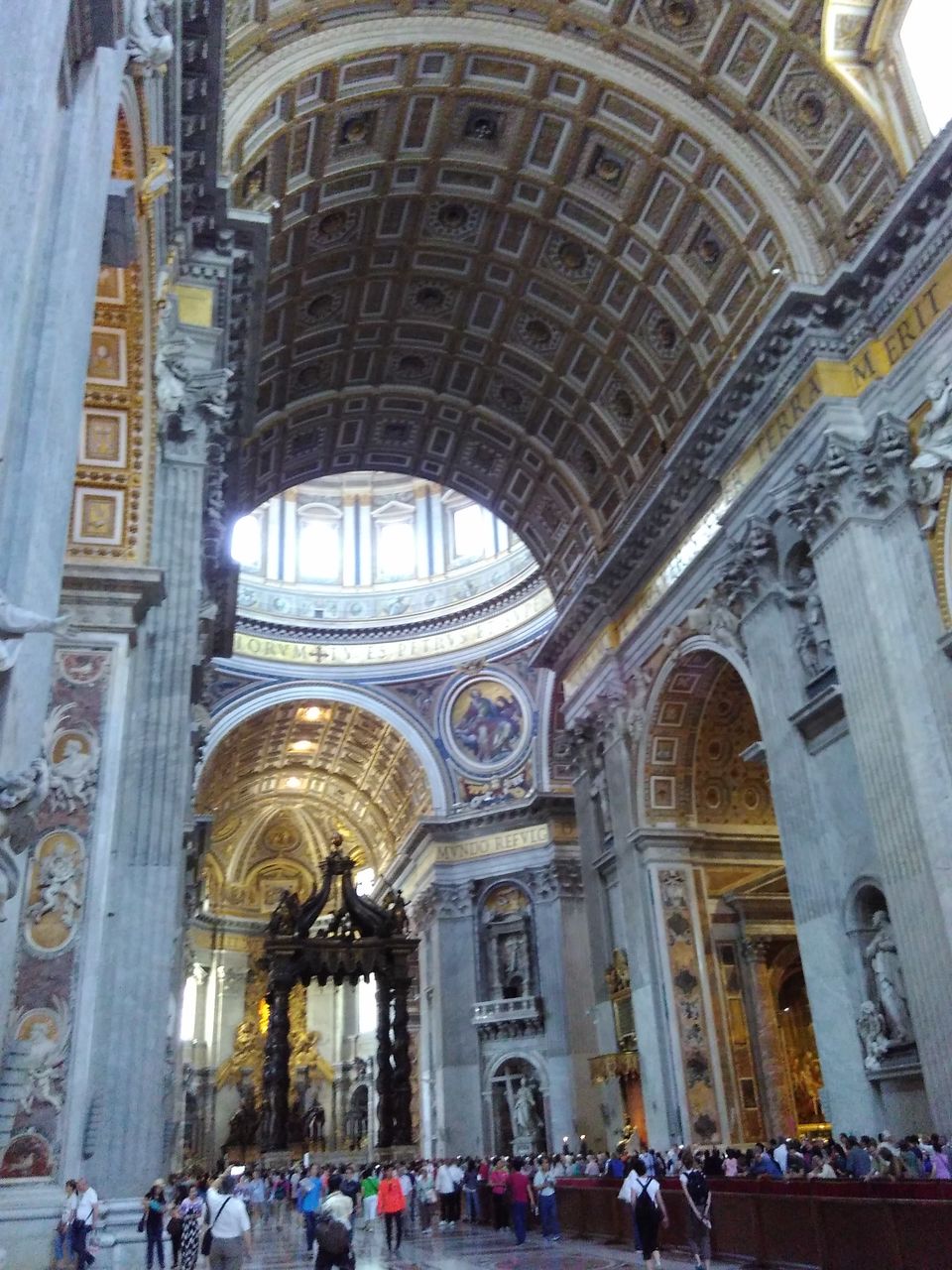Photo of Inside the Most Beautiful Church In World - St. Peter's Basilica 8/15 by Pratik Goel
