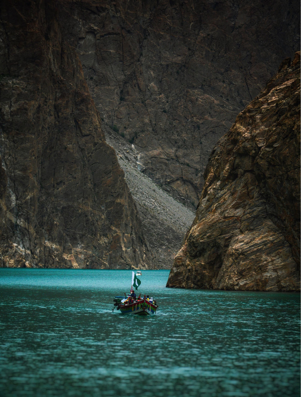 Photo of Attabad Lake Hunza, Gilgit-Baltistan; "The tale of disaster, misery and beauty." by The Hunzai Lad