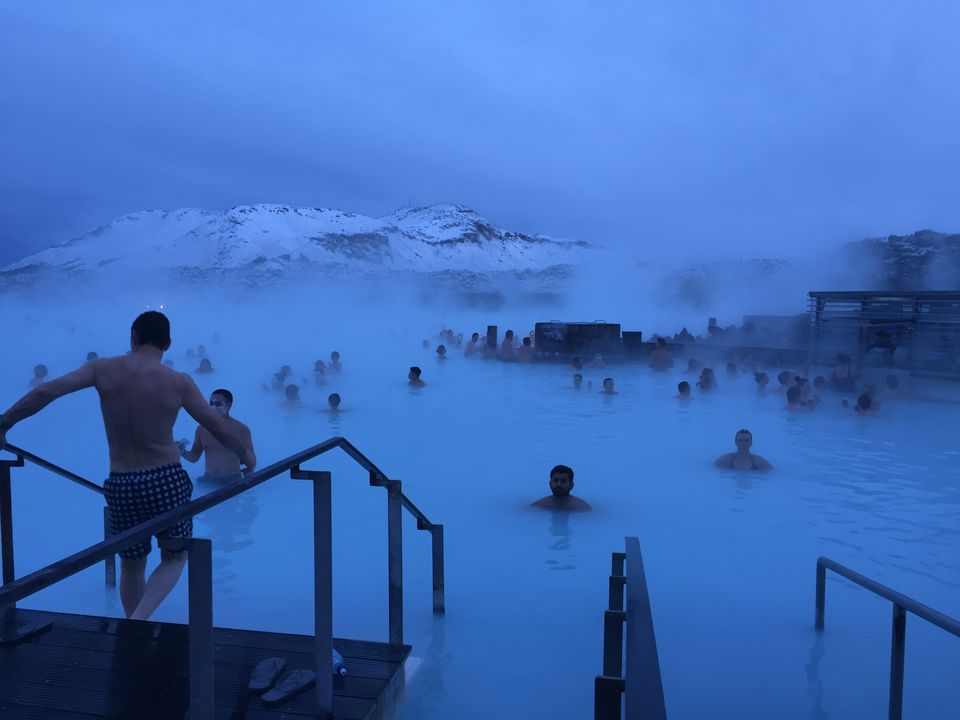 Photo of Blue Lagoon Amidst Snow & Mountains 5/6 by Aanchal Karnwal