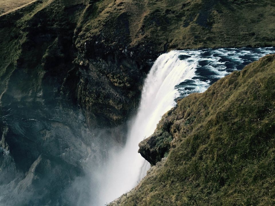 Photo of Skogafoss - Rainbow lits up the Fall in Summers 2/5 by Aanchal Karnwal
