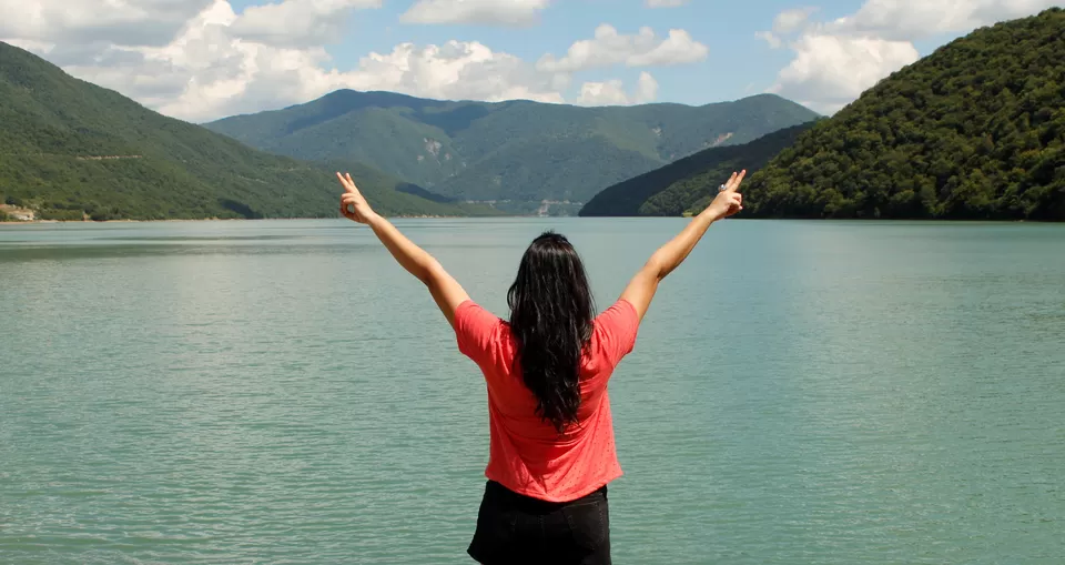 Photo of Ananuri Fortress Complex, Ananuri, Georgia by Sreenivas Koushik
