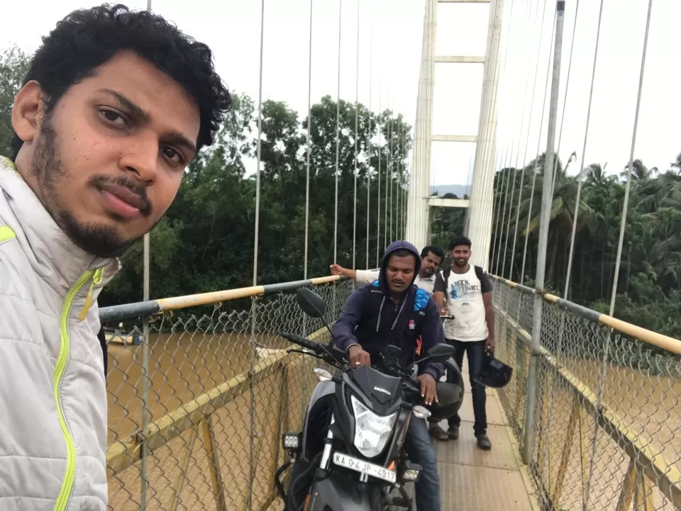 Photo of Sharavathi Suspension Bridge, एदापल्ली - पनवेल हाईवे, Kulakod, Karnataka, India by Bharath S