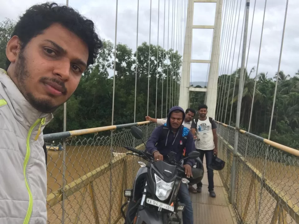 Photo of Sharavathi Suspension Bridge, एदापल्ली - पनवेल हाईवे, Kulakod, Karnataka, India by Bharath S