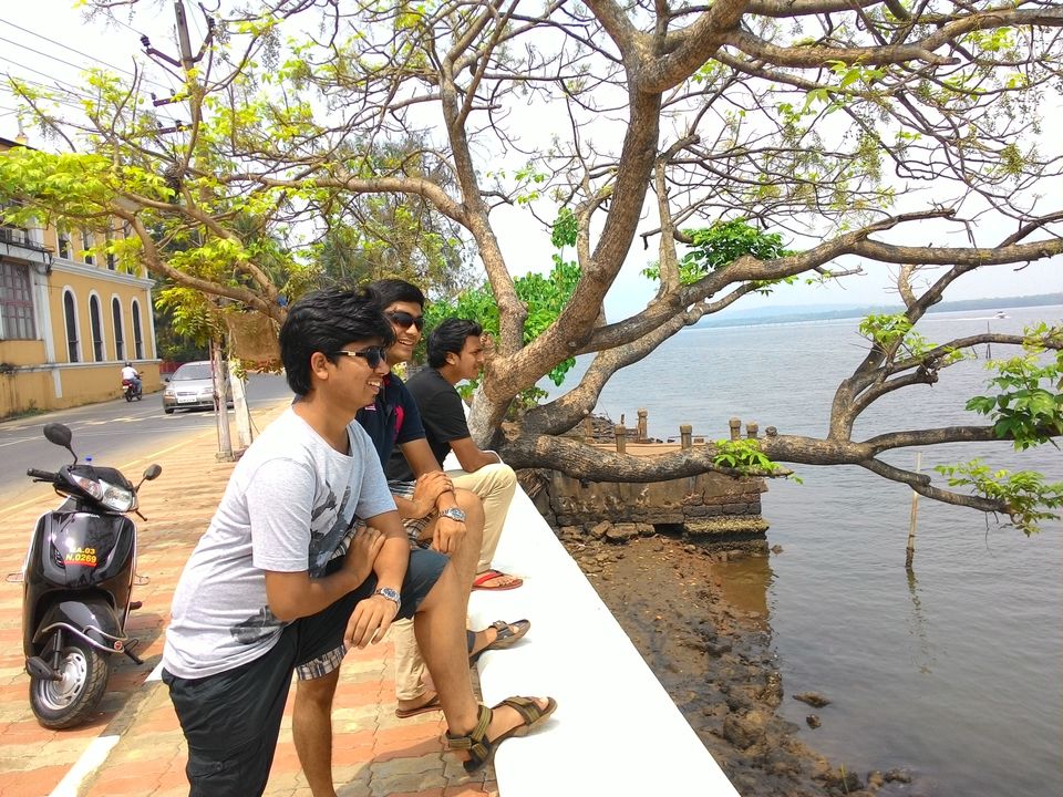 Photo of Dolphin watching boat tour in goa, Aguada Fort Area, Candolim, Goa, India by Prakash Pali