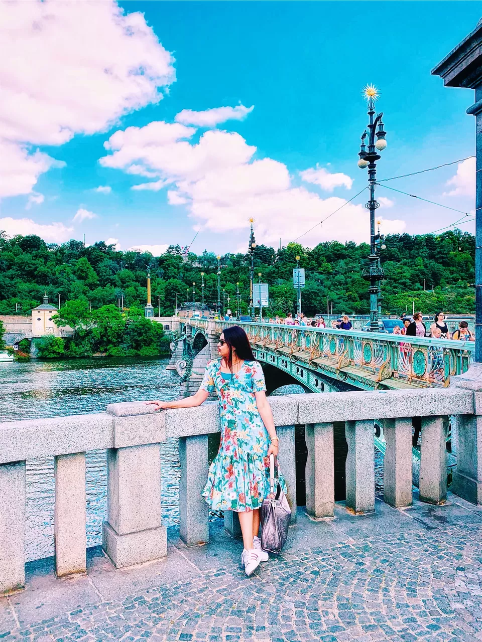 Photo of Mánes Bridge, Mánesův most, Prague 1, Czechia by The Chronicler