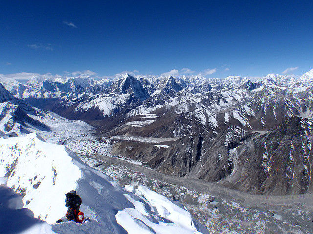 Photo of Mera Peak, Solukhumbu, Eastern Region, Nepal by Pritha Puri