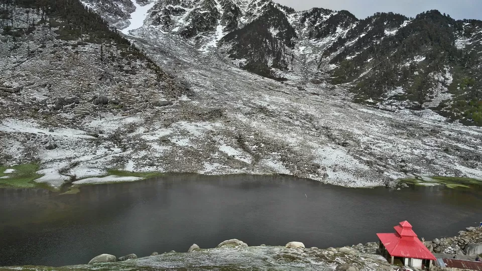 Photo of Kareri Lake, Kareri, Himachal Pradesh, India by Pritha Puri