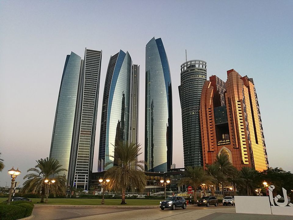 Photo of Etihad Towers - Abu Dhabi - United Arab Emirates by Amrita