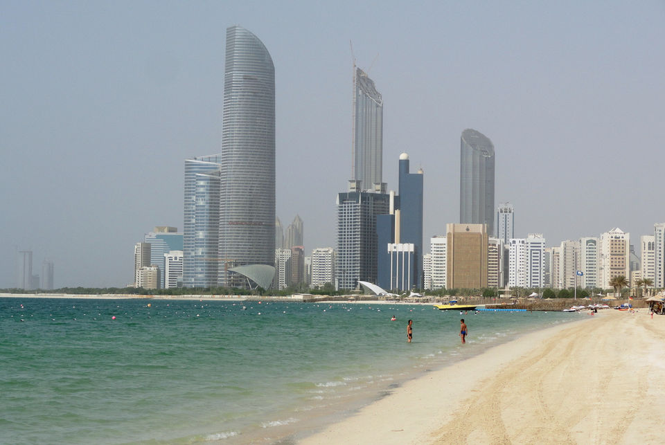 Photo of Corniche Beach - Abu Dhabi - United Arab Emirates by Amrita