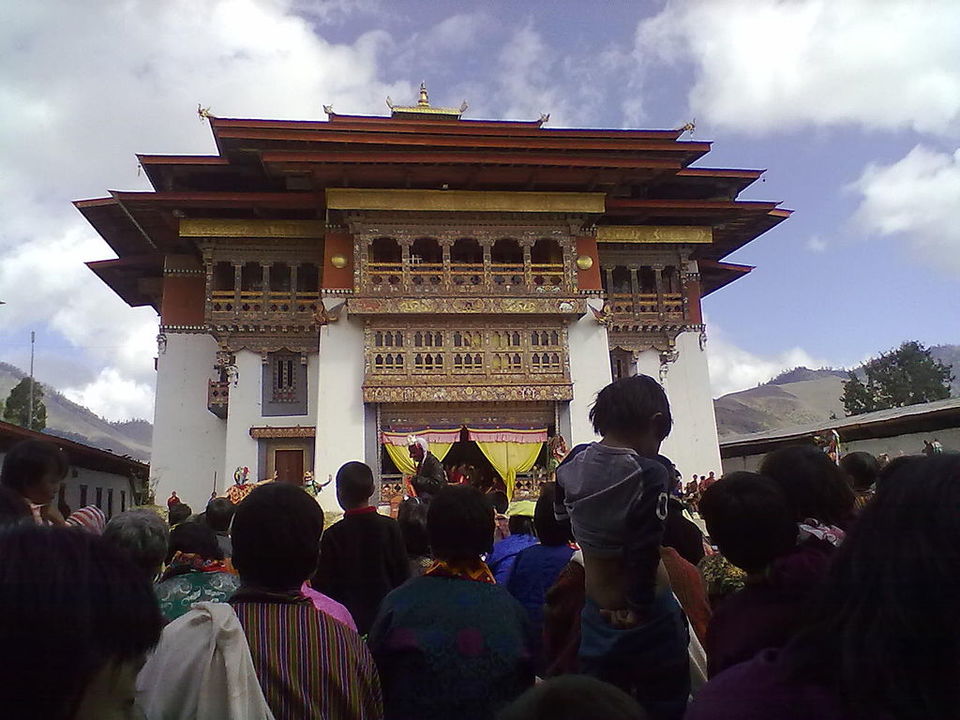 Photo of Gangtey Monastery, Bhutan by Amrita