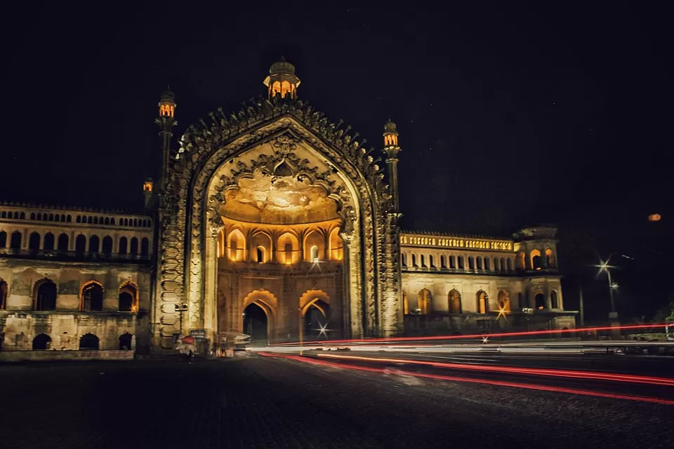Photo of Rumi Darwaza, Hussainabad Road, Lajpat Nagar Colony, Lajpat Nagar, Machchhi Bhavan, Lucknow, Uttar Pradesh, India by Amrita