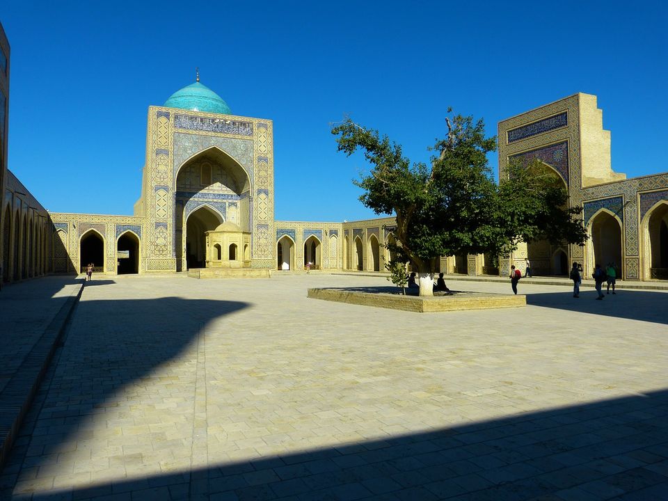 Photo of Chor Minor, Khodja Nurobobod Street, Bukhara, Uzbekistan by Amrita