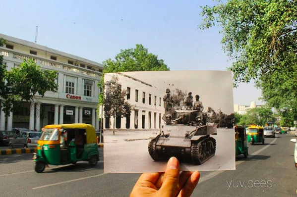 Photo of Delhi Based Photographer Beautifully Juxtaposes Old Photos Of Delhi Monuments With How They Look Now 9/9 by Gunjan Upreti