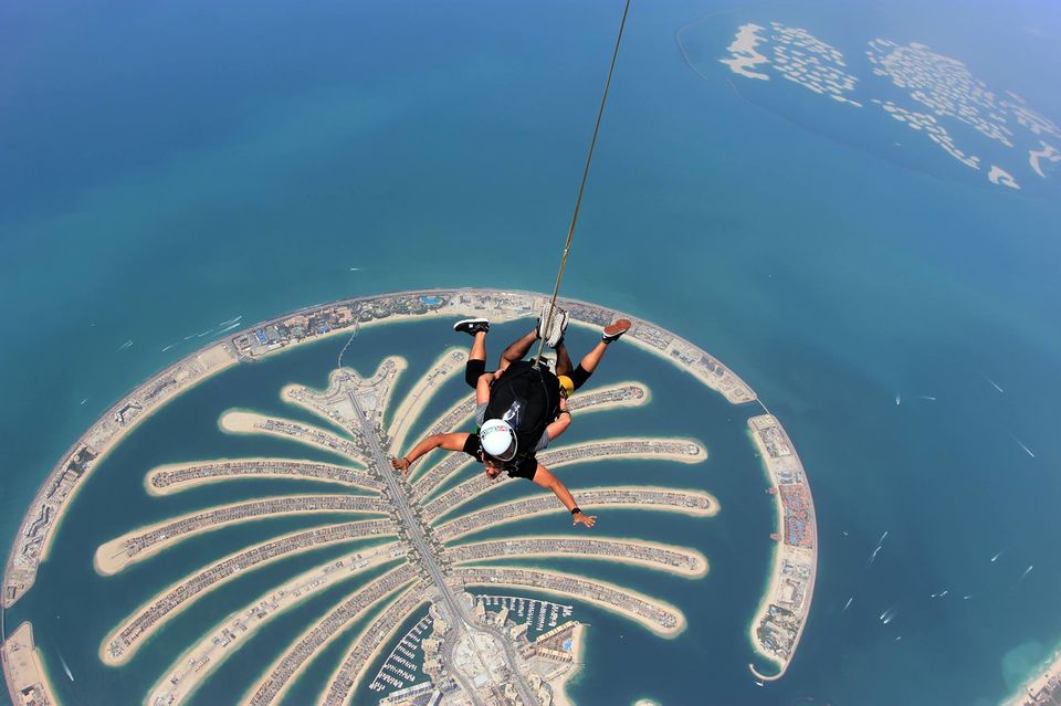 Skydive Dubai Пальма