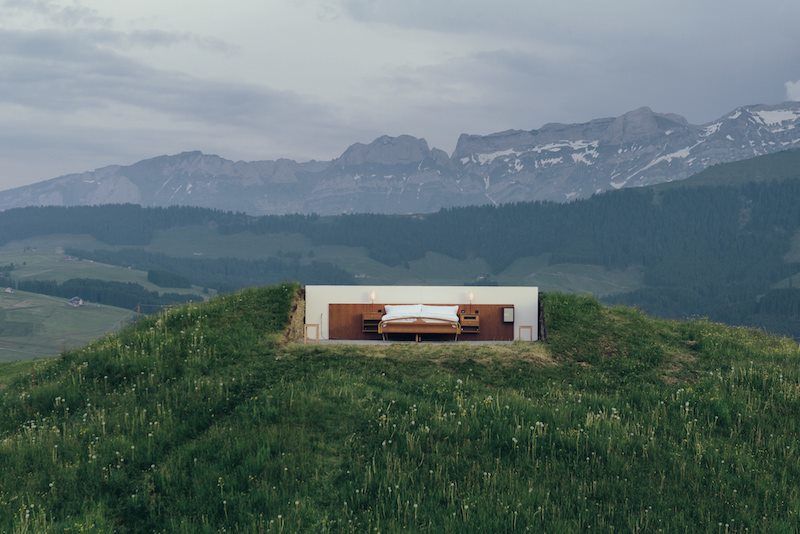 Photo of In The Middle Of The Swiss Alps With No Roof & No Walls, This Is The World's Only Zero-Star Hotel 1/3 by Gunjan Upreti