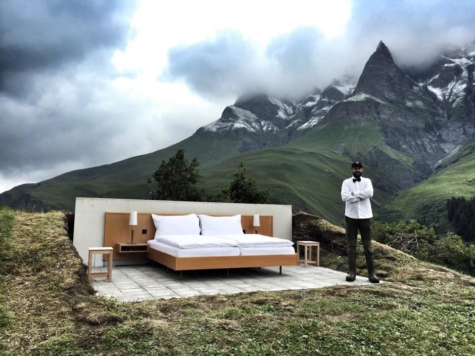Photo of In The Middle Of The Swiss Alps With No Roof & No Walls, This Is The World's Only Zero-Star Hotel 3/3 by Gunjan Upreti