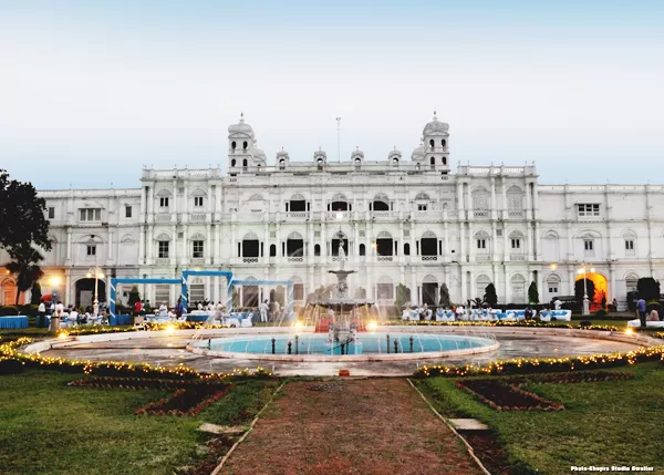 Photo of Jai Vilas Palace, Lashkar, Gwalior, Madhya Pradesh, India by Mayank Pandeyz (with floating shoes)