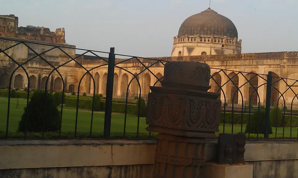 Photo of Solah Khambha Masjid, Bidar, Karnataka, India by Aamir