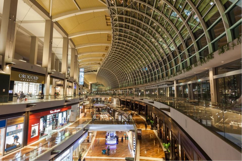 Photo of Bayfront Avenue, The Shoppes at Marina Bay Sands, Singapore by Snigdha Jaiswal
