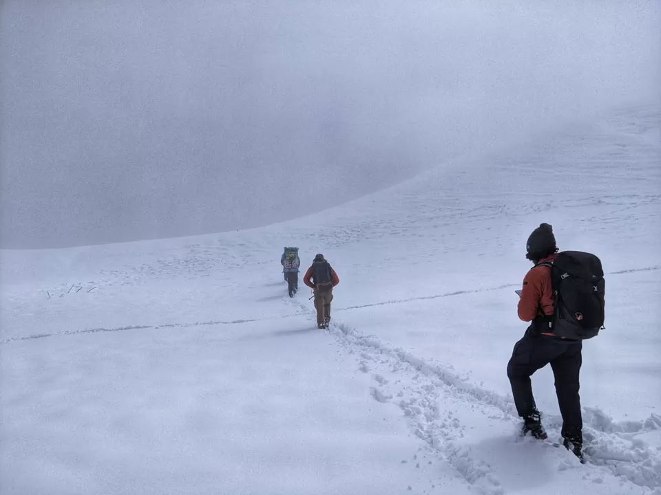 Photo of 10 Pictures From The Stormy High Altitude Bunibuni Pass Crossover Trek by Deep India Tour & Trek Guide