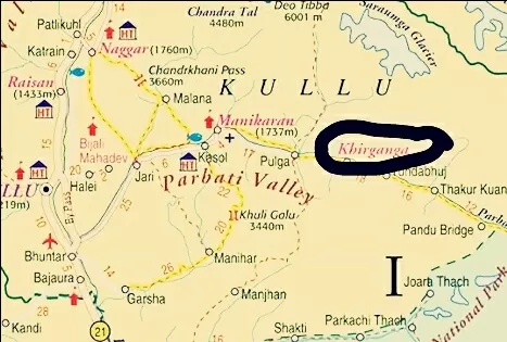 Photo of Map to Kheerganga by Heena Sharma