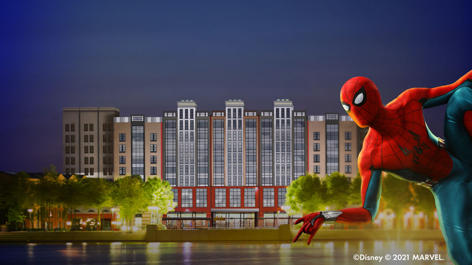 Photo of The Only Hotel in the World Celebrating Marvel Art Awaits You at Disneyland® Paris by Disneyland Paris