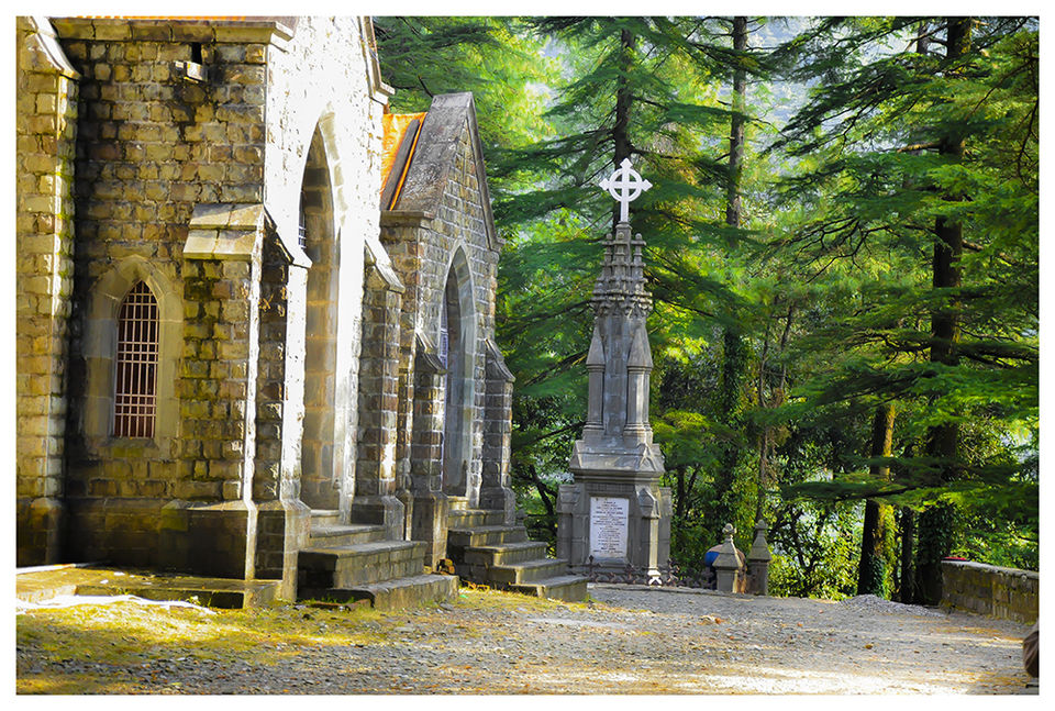 Photo of An old, beautiful Anglican church in the lap of Himalays 9/14 by Manoo J.