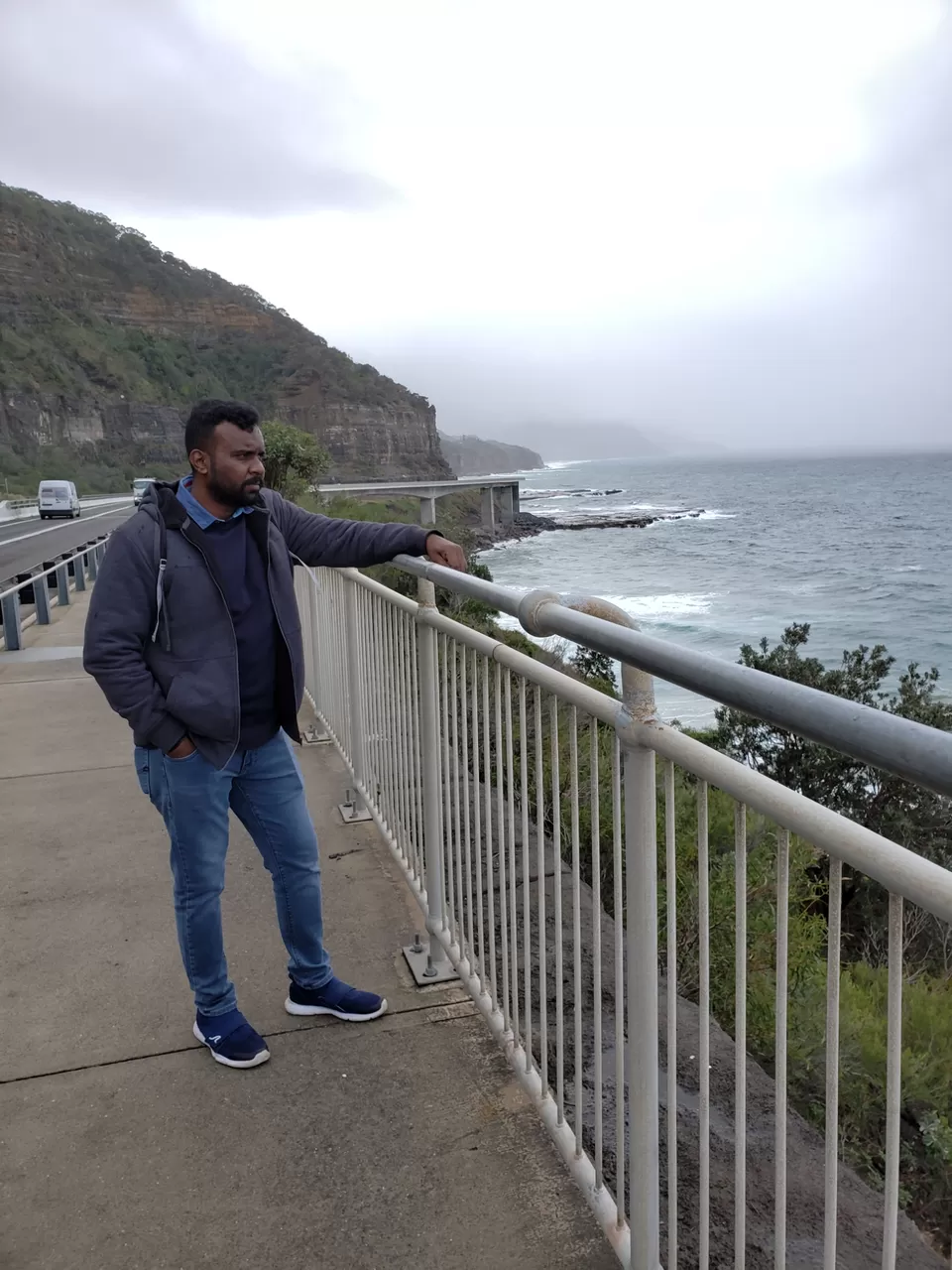 Photo of Sea Cliff Bridge, Lawrence Hargrave Drive, Clifton NSW, Australia by Naveen Kumar
