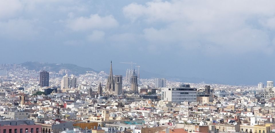Photo of Mirador de Colom, Plaça Portal de la pau, Barcelona, Spain by Moushumi Ghosh