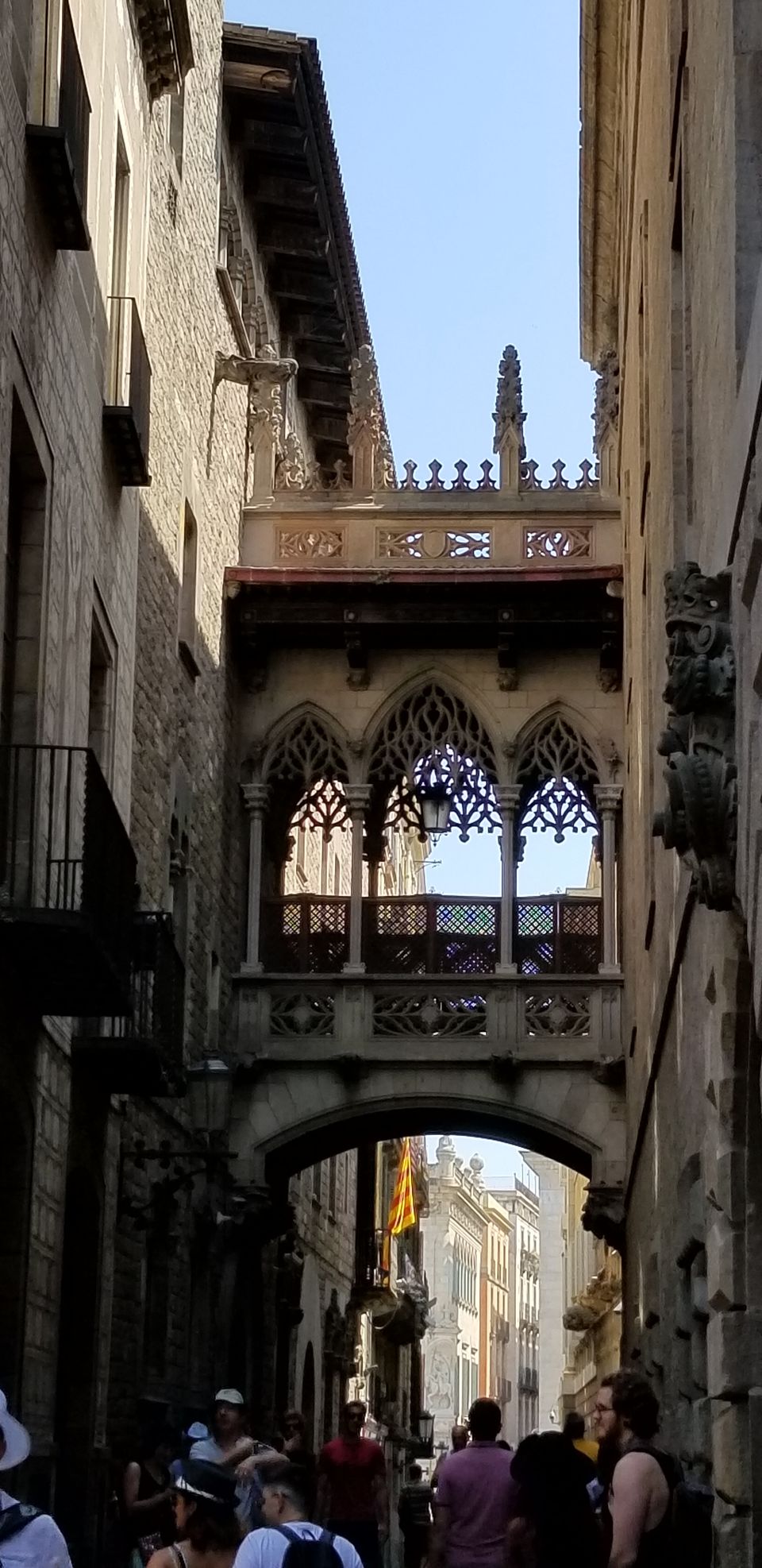 Photo of Carrer del Bisbe, Barcelona, Spain by Moushumi Ghosh