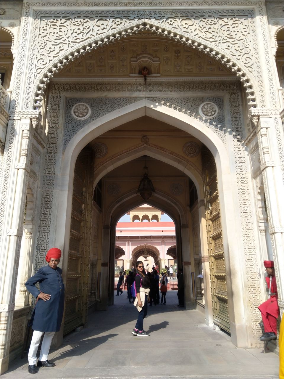 Photo of City Palace Jaipur, Gangori Bazaar, J.D.A. Market, Pink City, Jaipur, Rajasthan, India by Niwedita