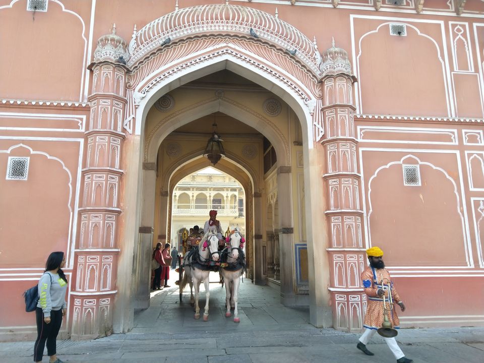 Photo of City Palace Jaipur, Gangori Bazaar, J.D.A. Market, Pink City, Jaipur, Rajasthan, India by Niwedita
