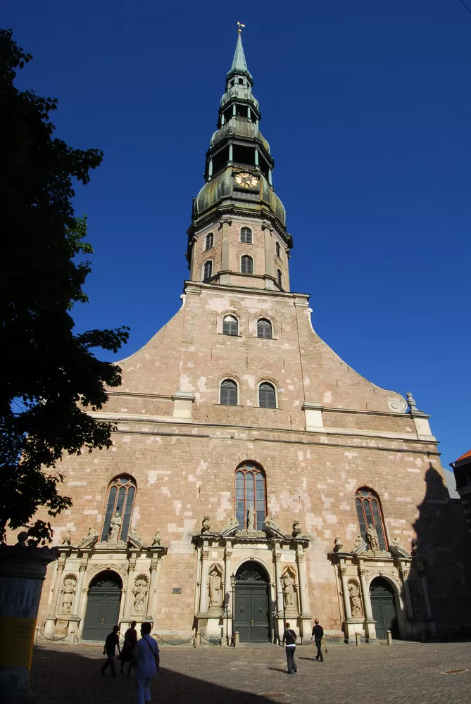 Photo of St. Peter's Church, Skārņu iela, Rīga, Latvia by Fatema Diwan