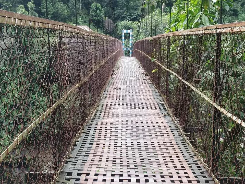 Photo of Double Decker Living Root Bridge, Cherrapunji‎, Meghalaya, India by Souvik Podder