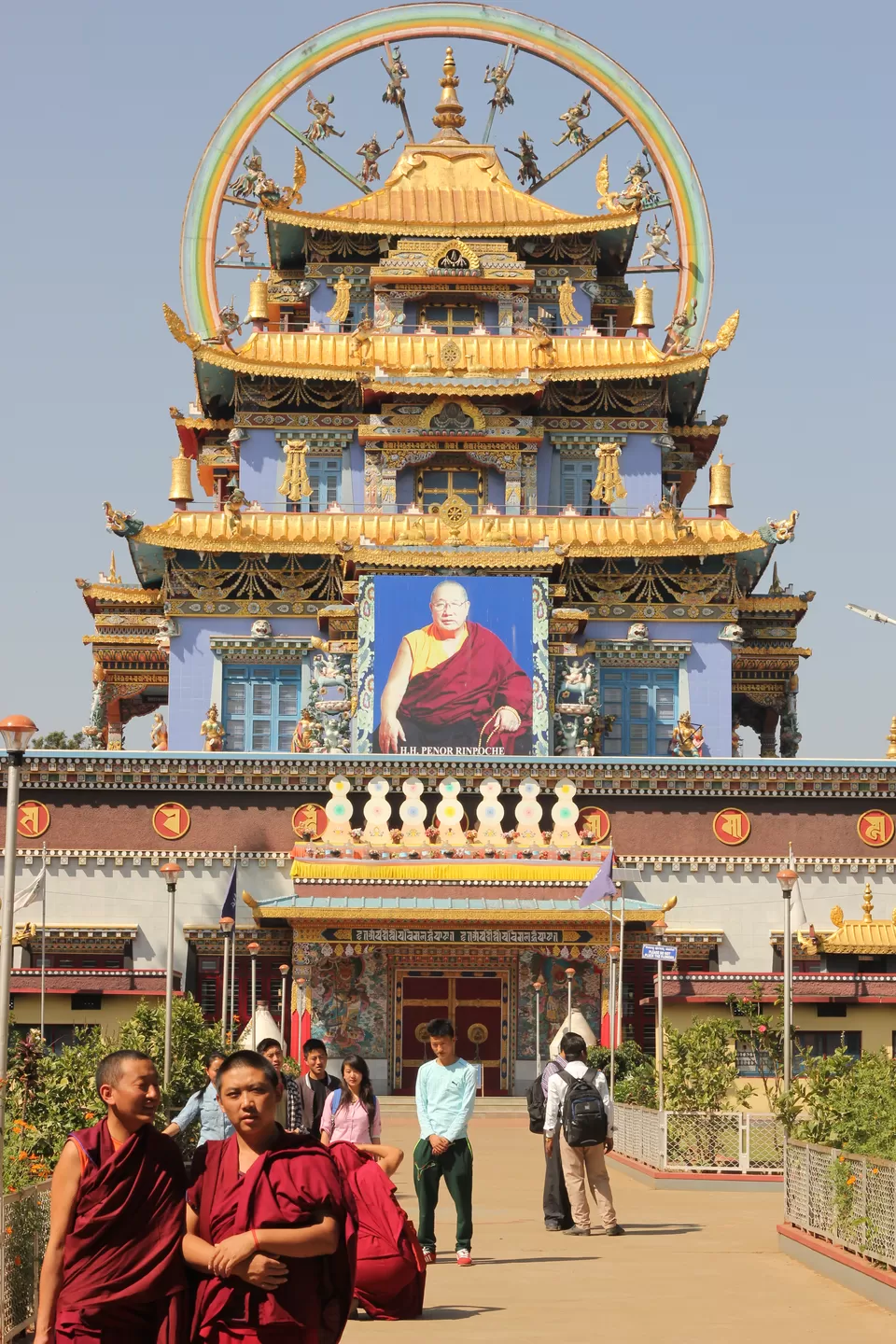 Photo of Golden Temple, Bylakuppe, Karnataka, India by Sasank Raavi