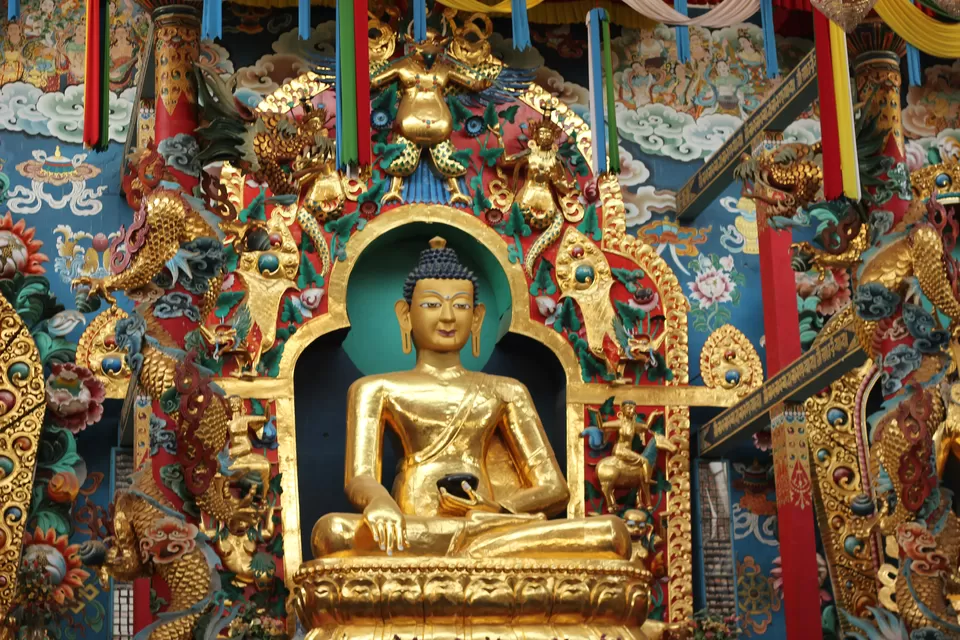 Photo of Golden Temple, Bylakuppe, Karnataka, India by Sasank Raavi