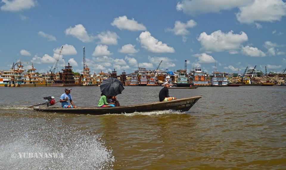 Photo of On a country speed boat into the Amazon jungles 10/19 by Yubanaswa Chakraborty
