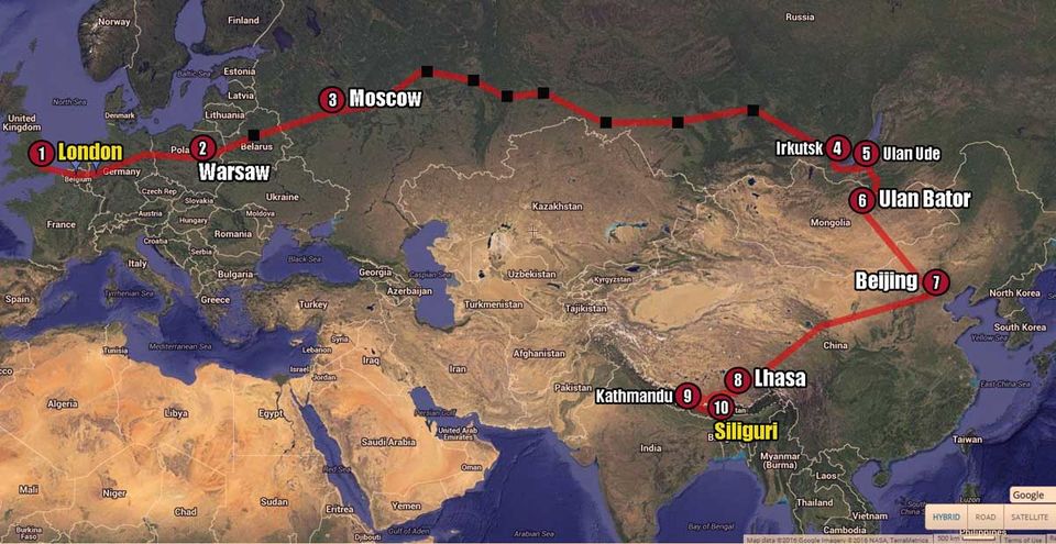 Photo of The long way home - Prologue - 17500 km overland to reach my hometown! 1/4 by Yubanaswa Chakraborty