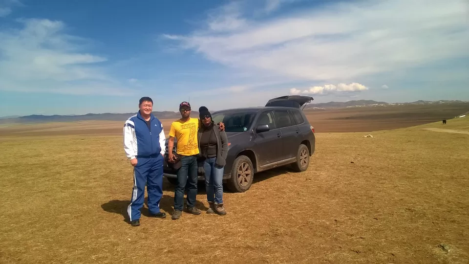 Photo of Khustai Mountains Road, Argalant, Tov, Mongolia by Yubanaswa Chakraborty
