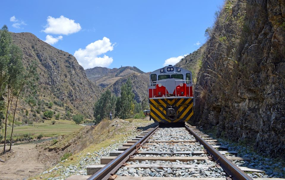 Photo of The high road in the Andes - taking a ride on Tintin's train. 1/4 by Yubanaswa Chakraborty