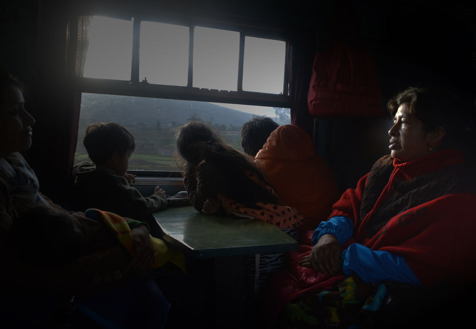 Photo of The high road in the Andes - taking a ride on Tintin's train. by Yubanaswa Chakraborty
