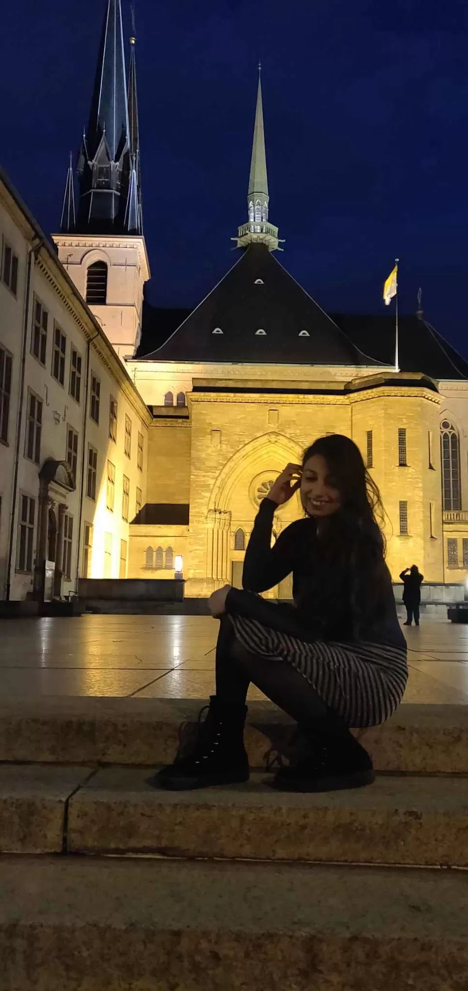 Photo of Notre-Dame Cathedral, Rue Notre Dame, Luxembourg by Hiba Khan