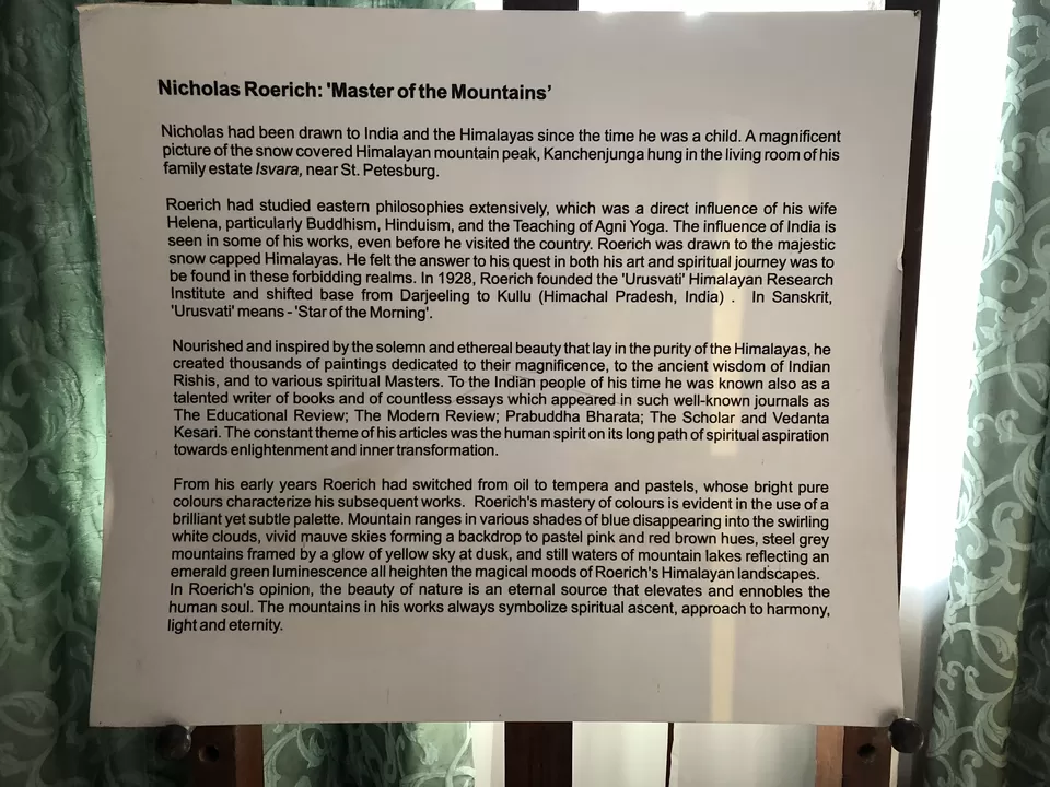 Photo of Nicholas Roerich Art Gallery, Kullu, Himachal Pradesh, India by Chaitali Chatterjee