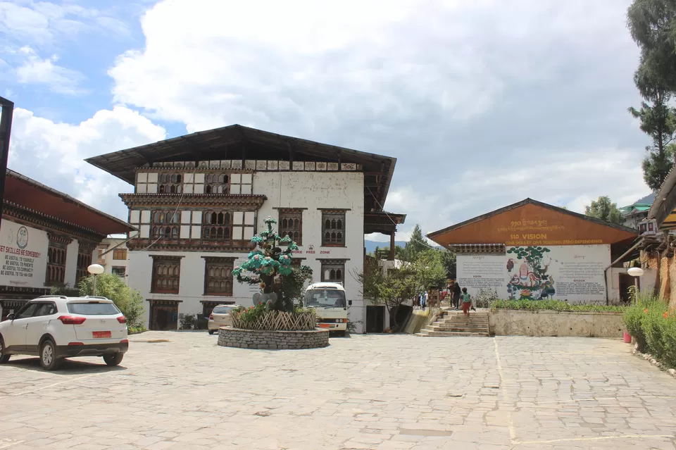 Photo of National Institute for Zorig Chusum, Thimphu, Bhutan by Chaitali Chatterjee