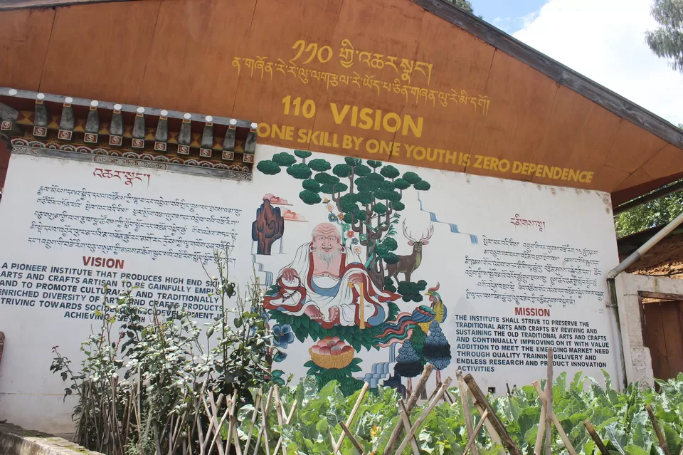 Photo of National Institute for Zorig Chusum, Thimphu, Bhutan by Chaitali Chatterjee