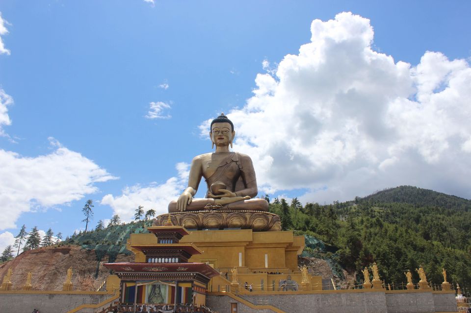 Photo of Buddha Dordenma, Thimphu, Bhutan by Chaitali Chatterjee