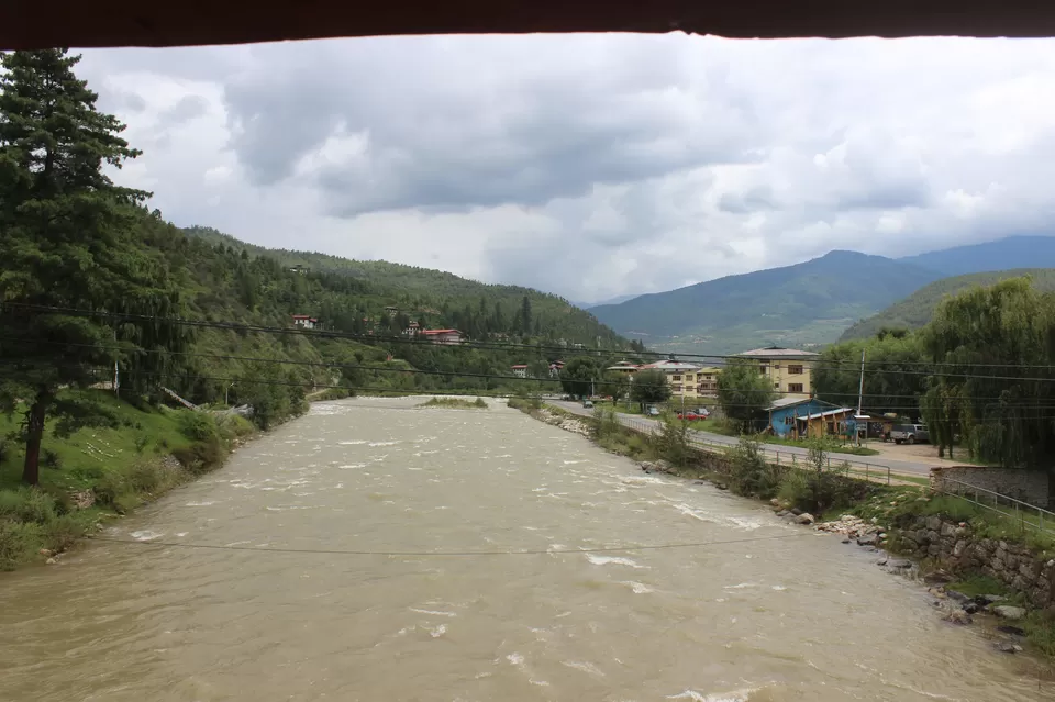 Photo of Mo Chhu River, Bhutan by Chaitali Chatterjee